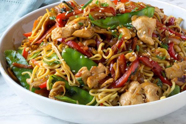 Chicken Noodle Stir Fry