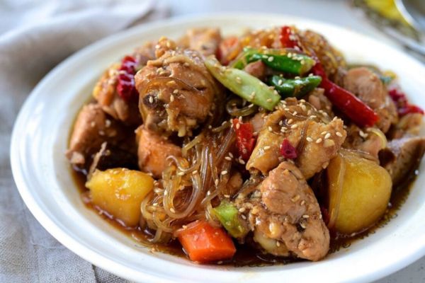 Jjimdak (Korean Braised Chicken)