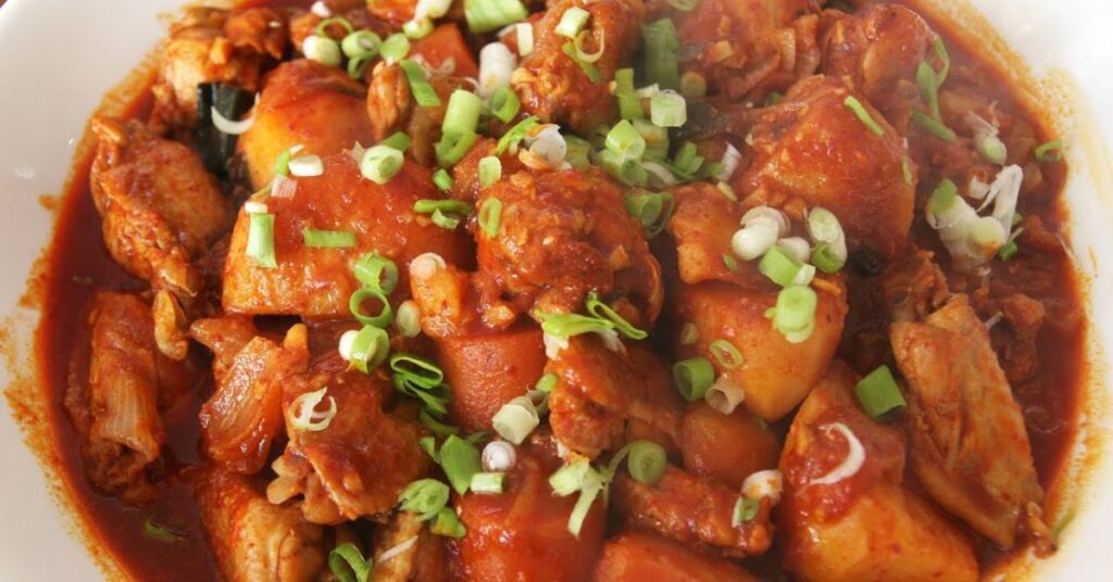 Korean Braised Chicken