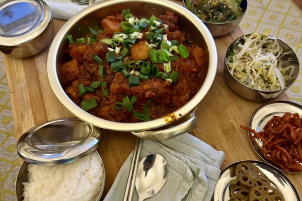 Korean Braised Chicken