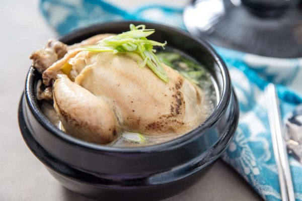 Samgyetang (Korean Ginseng Chicken Soup)