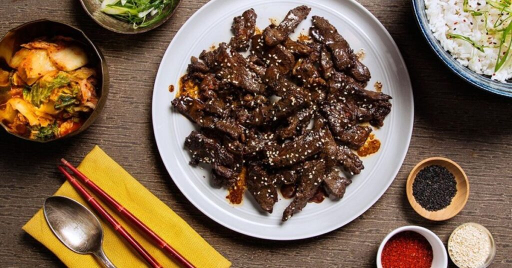 bulgogi (korean bbq beef)