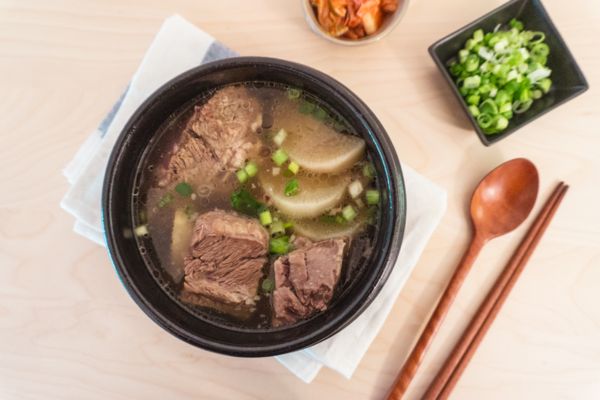 galbitang (beef short rib soup)