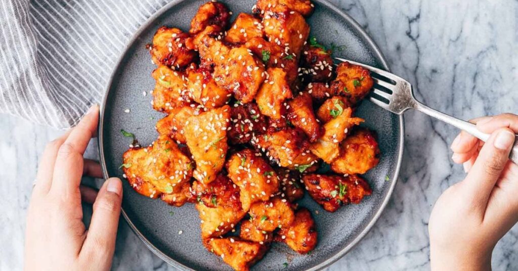 korean popcorn chicken