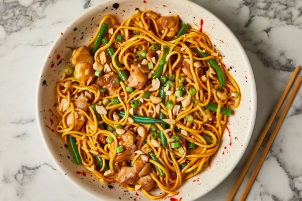 spicy chicken noodles