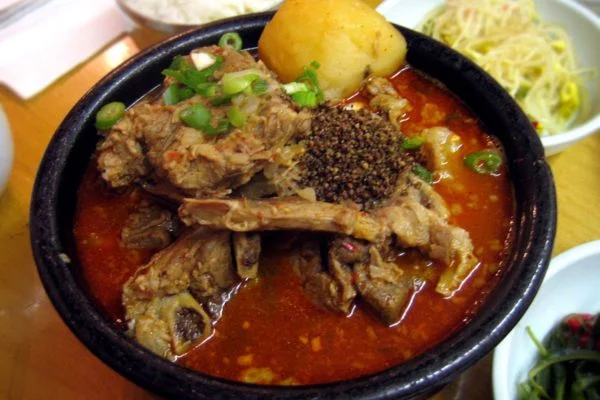 Gamjatang Pork Bone Soup